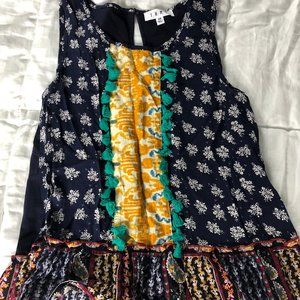 THML pattern tank top